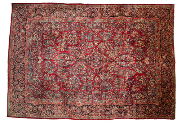 Vintage Sarouk Carpet // ONH Item: ee005112