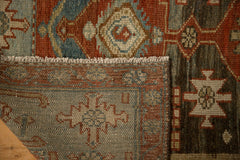 4x6.5 Vintage Distressed Malayer Rug