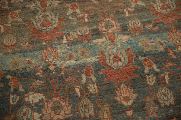 Vintage Distressed Bibikabad Carpet // ONH Item: ee005116, Image 7