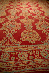 11.5x14.5 Vintage Oushak Carpet