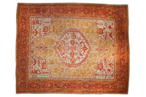 12x14.5 Antique Oushak Carpet