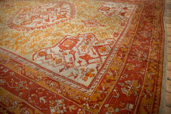 12x14.5 Antique Oushak Carpet