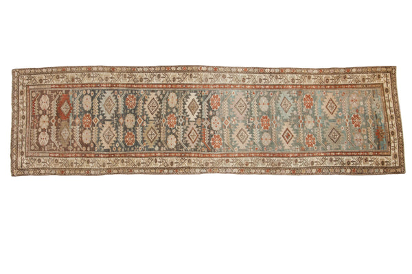 Vintage Distressed Malayer Rug Runner // ONH Item: ee005130