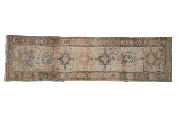 Vintage Distressed Karaja Rug Runner // ONH Item: ee005133