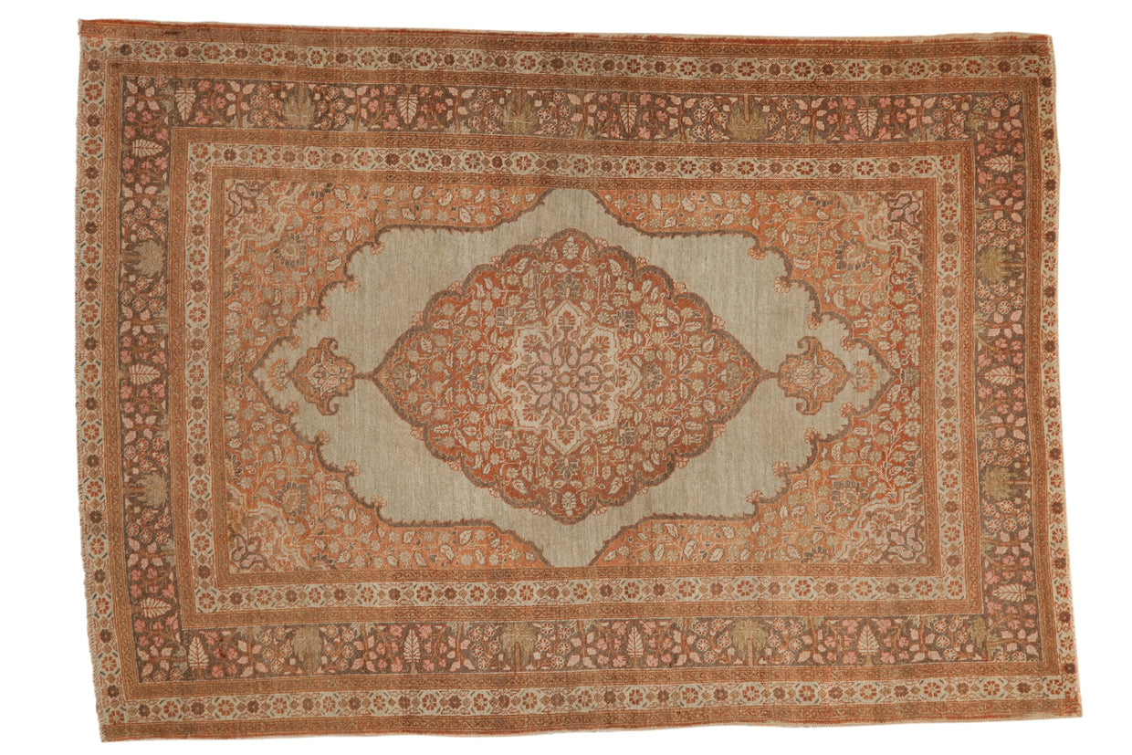 Antique Tabriz Rug // ONH Item: ee005139