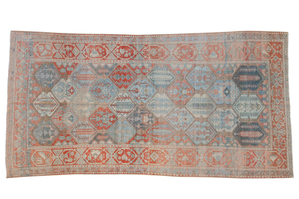 Vintage Distressed Bakhtiari Rug Runner // ONH Item: ee005140