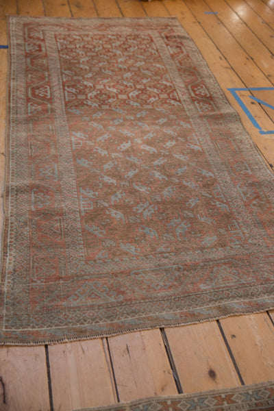 Vintage Distressed Belouch Rug Runner // ONH Item: ee005144, Image 6