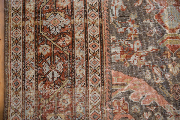 Vintage Distressed Mahal Carpet // ONH Item: ee005148, Image 2