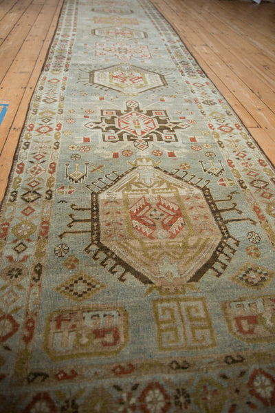 Vintage Distressed Karaja Rug Runner // ONH Item: ee005156, Image 3