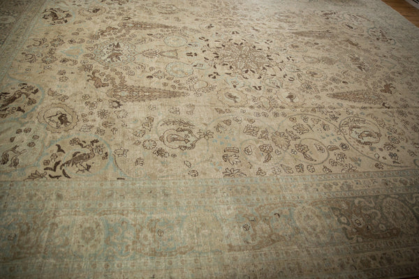 Vintage Distressed Tabriz Carpet // ONH Item: ee005164, Image 4