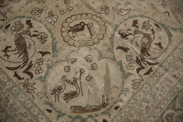 Vintage Distressed Tabriz Carpet // ONH Item: ee005164, Image 6