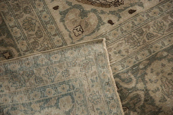 Vintage Distressed Tabriz Carpet // ONH Item: ee005164, Image 13