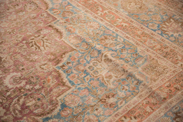 Vintage Distressed Meshed Carpet // ONH Item: ee005166, Image 9
