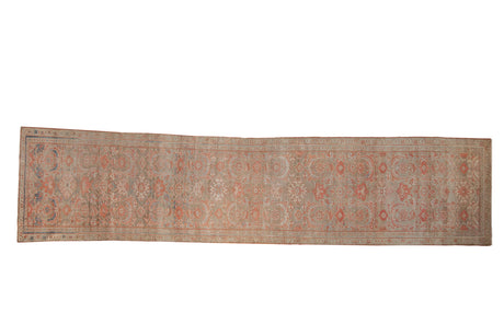 Vintage Distressed Hamadan Rug Runner // ONH Item: ee005170