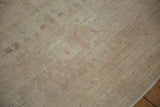 Distressed Persian Bijar rug showing mostly even wear to knot heads and magenta accents.