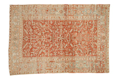 6x8.5 Vintage Distressed Heriz Carpet