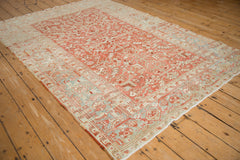 6x8.5 Vintage Distressed Heriz Carpet