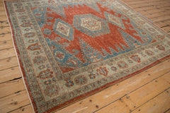 6.5x7 Vintage Distressed Veece Square Carpet