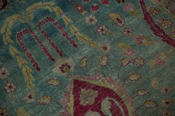 Vintage Distressed Meshed Rug // ONH Item: ee005176, Image 8