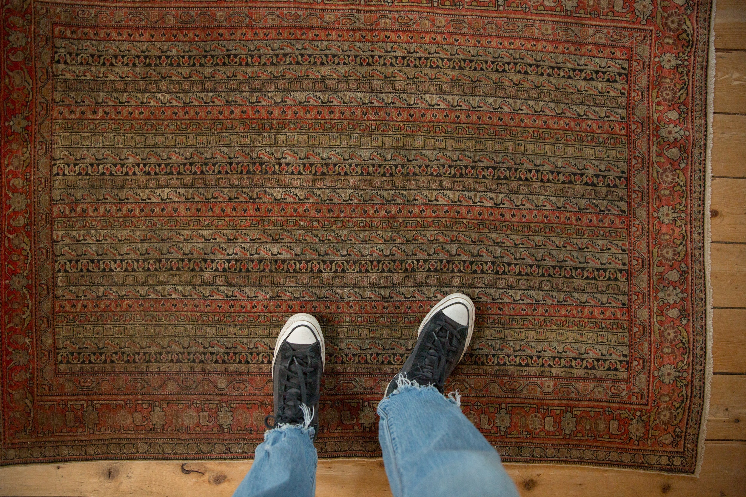 Antique Senneh Rug // ONH Item: ee005177, Image 1