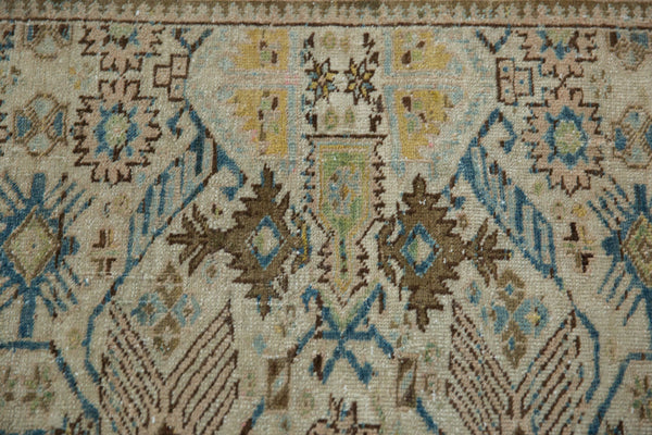 Vintage Distressed Tabriz Square Rug // ONH Item: ee005181, Image 8