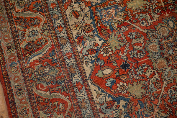 Antique Fine Kashan Rug // ONH Item: ee005203, Image 11