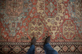 A personal view of the geometric guls and detailed borders on an antique Caucasian Soumac carpet.