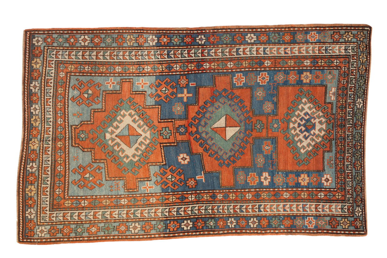 Antique Kazak Rug // ONH Item: ee005214