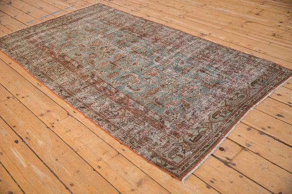 Vintage Distressed Hamadan Rug Runner // ONH Item: ee005218, Image 3