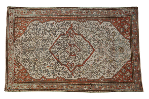 Antique Fine Distressed Malayer Rug // ONH Item: ee005223