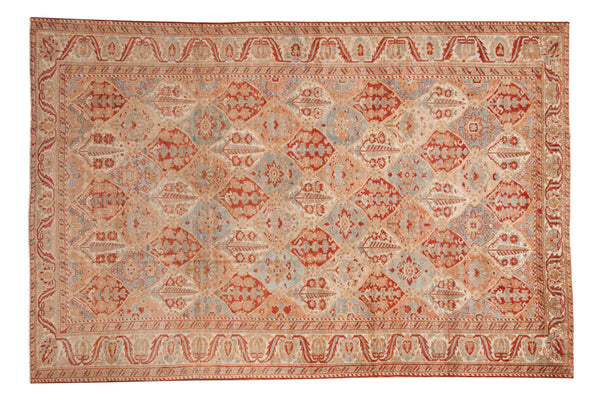 Vintage Distressed Bakhtiari Carpet // ONH Item: ee005226