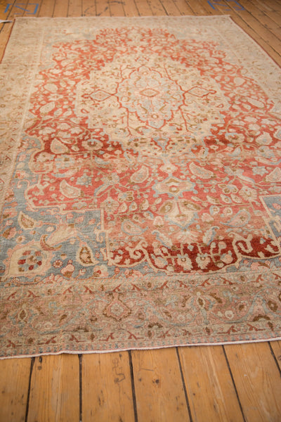 Vintage Distressed Tabriz Carpet // ONH Item: ee005227, Image 4