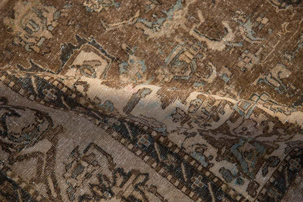 Vintage Distressed Isfahan Rug // ONH Item: ee005235, Image 9