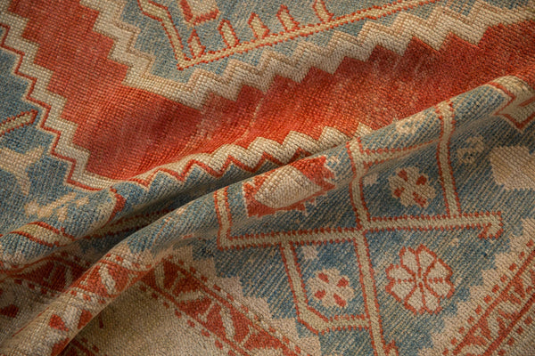 Vintage Distressed Karabagh Rug // ONH Item: ee005247, Image 10