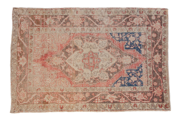 Vintage Distressed Oushak Rug // ONH Item: ee005249