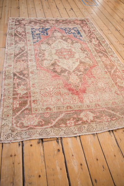 Vintage Distressed Oushak Rug // ONH Item: ee005249, Image 11
