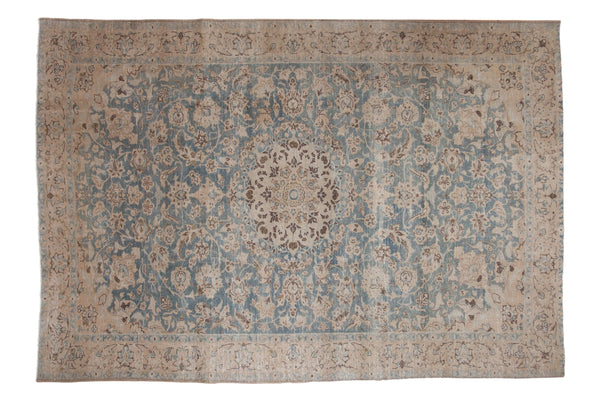 Vintage Distressed Tabriz Carpet // ONH Item: ee005253