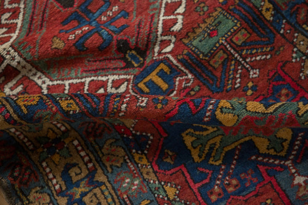 3x9.5 Vintage Karaja Rug Runner // ONH Item ee005267, Image 8