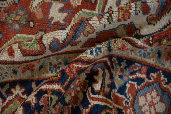 7.5x11 Vintage Heriz Carpet // ONH Item ee005265, Image 10