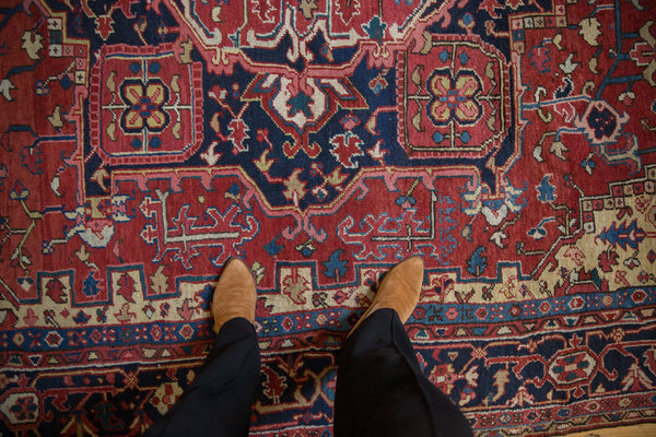 8x11.5 Vintage Heriz Carpet // ONH Item ee005269, Image 1