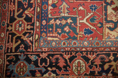 8x11.5 Vintage Heriz Carpet // ONH Item ee005269, Image 2
