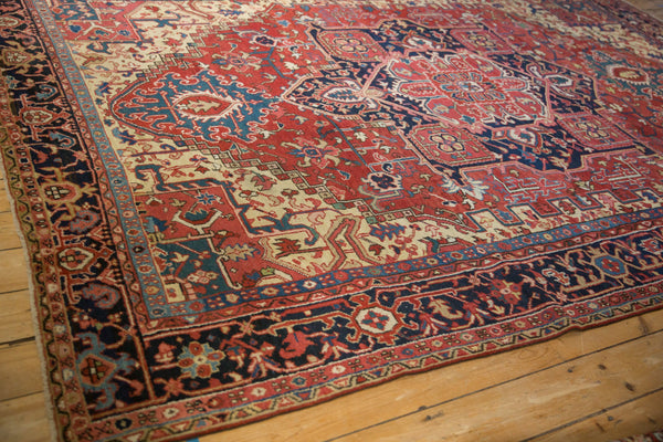 8x11.5 Vintage Heriz Carpet // ONH Item ee005269, Image 4