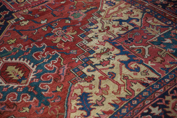 8x11.5 Vintage Heriz Carpet // ONH Item ee005269, Image 5