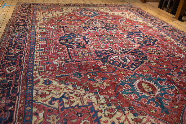 8x11.5 Vintage Heriz Carpet // ONH Item ee005269, Image 6