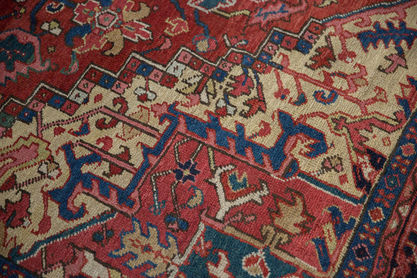 8x11.5 Vintage Heriz Carpet // ONH Item ee005269, Image 7