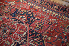 8x11.5 Vintage Heriz Carpet // ONH Item ee005269, Image 10