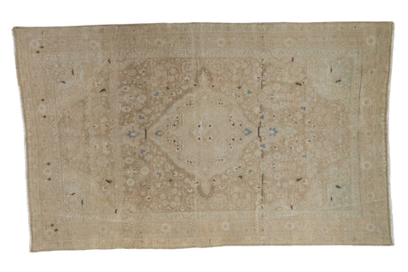 4x7 Vintage Distressed Sarouk Rug // ONH Item ee005270