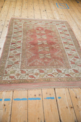 3.5x5.5 Vintage Distressed Melas Rug // ONH Item ee005272, Image 6