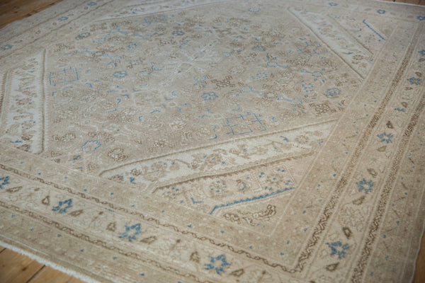 7.5x8.5 Vintage Distressed Bibikabad Square Carpet // ONH Item ee005273, Image 4