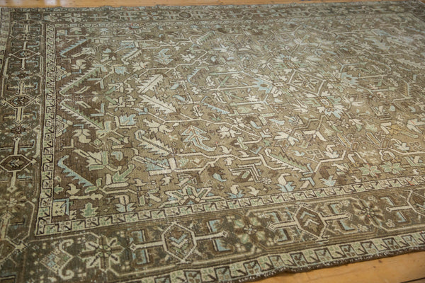 7.5x10 Vintage Distressed Heriz Carpet // ONH Item ee005275, Image 5